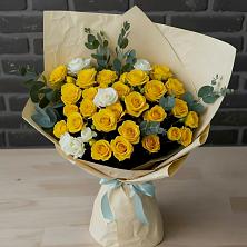 Букет цветов из:  Розы в Снежногорске