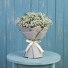 Букет цветов из:  Гипсофила #REPLACE_PRED# Снежногорске
