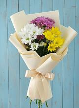 Букет цветов из:  Хризантемы в Снежногорске