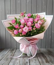 Букет Розовый кустик #REPLACE_PRED# Снежногорске