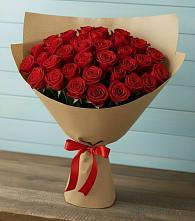Букет Красные розы Милано в Снежногорске