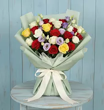 Букет цветов из:  Розы #REPLACE_PRED# Снежногорске