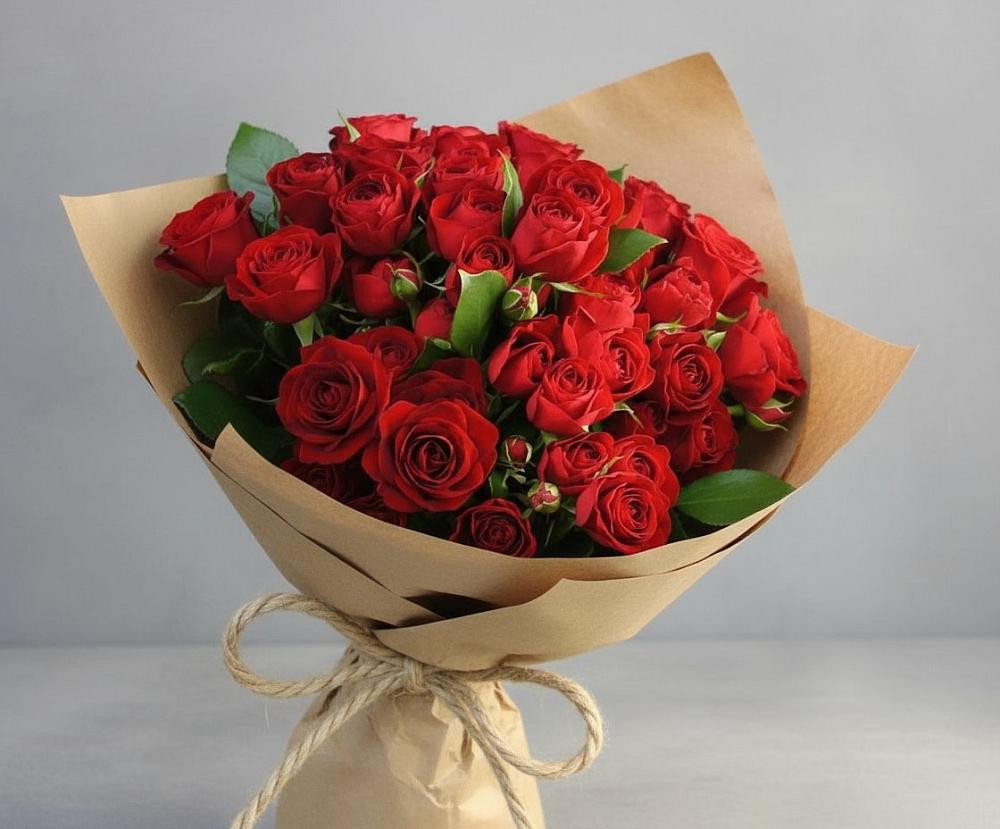 Букет Любовный роман в Снежногорске