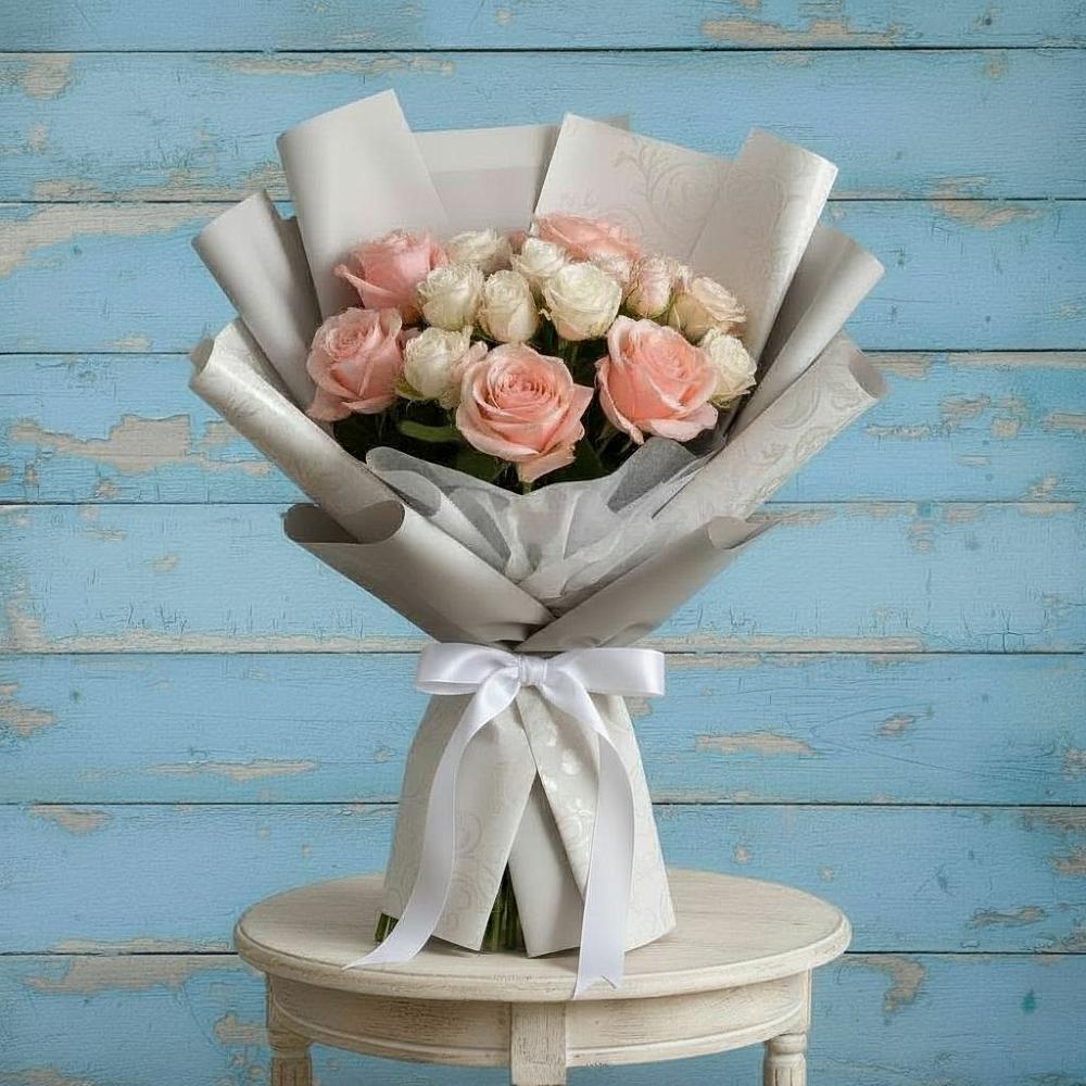 Букет цветов из: Розы в Снежногорске