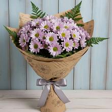 Букет цветов из:  Хризантемы в Снежногорске