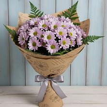 Букет цветов из:  Хризантемы в Снежногорске