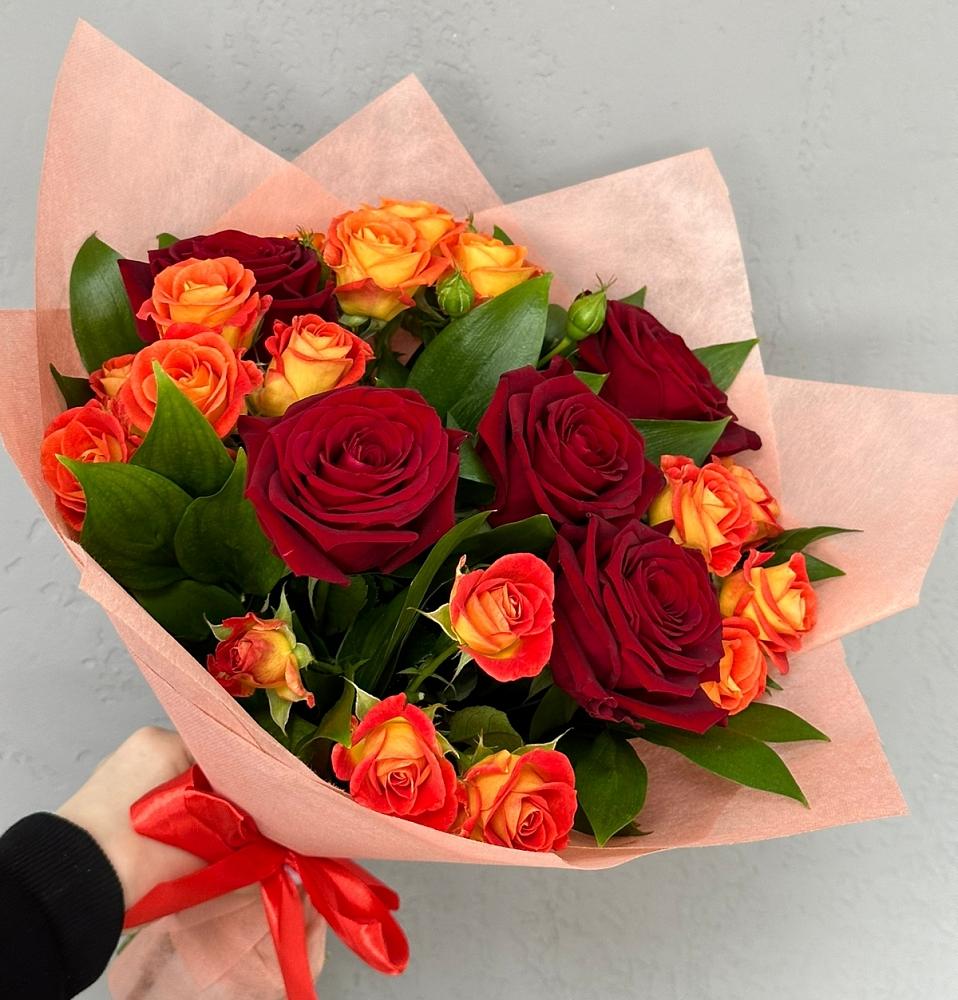 Букет Любовь и восторг в Снежногорске