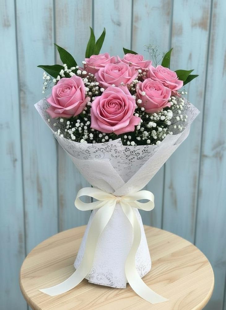 Букет цветов из: Розы в Снежногорске
