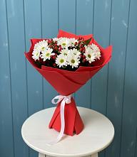 Букет цветов из:  Хризантемы в Снежногорске