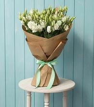 Букет цветов из:  Лизиантусы в Снежногорске