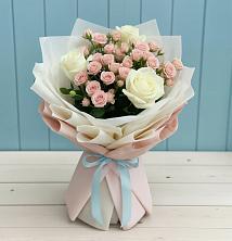 Букет цветов из:  Розы в Снежногорске