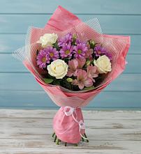 Букет цветов из:  Герберы в Снежногорске