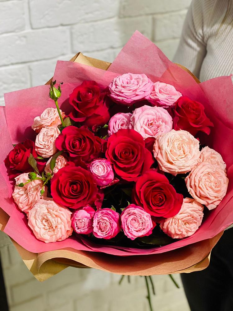 Букет цветов из: Розы в Снежногорске