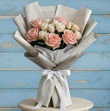 Букет цветов из:  Розы #REPLACE_PRED# Снежногорске
