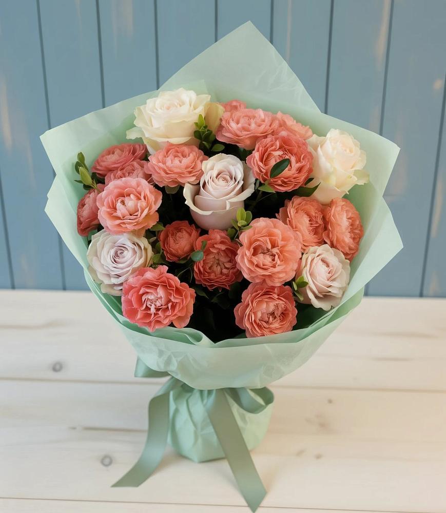 Букет цветов из: Розы в Снежногорске