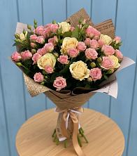 Букет цветов из:  Розы в Снежногорске