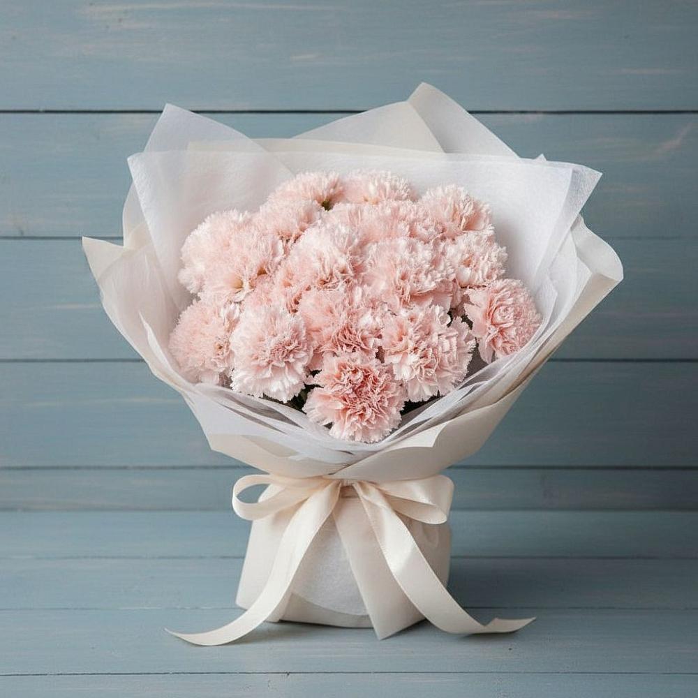 Букет цветов из: Гвоздики в Снежногорске