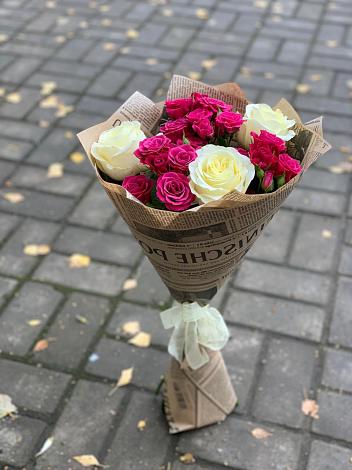 Букет цветов из: Розы в Снежногорске