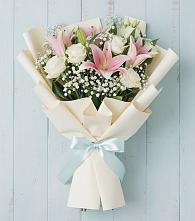 Букет цветов из:  Лилии #REPLACE_PRED# Снежногорске