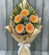 Букет цветов из:  Герберы в Снежногорске